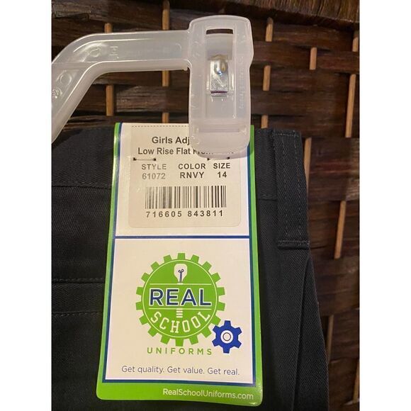 Real School Uniform Pants in Navy Size 14 - Picture 3 of 3